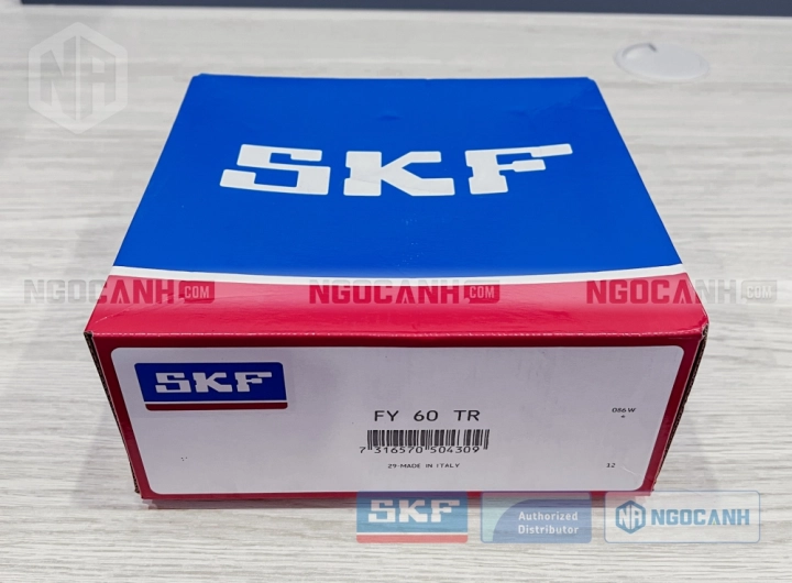 Gối đỡ SKF FY 60 TR chính hãng phân phối bởi SKF Ngọc Anh - Đại lý ủy quyền SKF