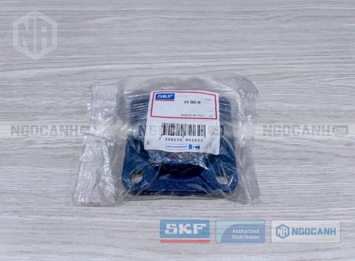 Gối đỡ SKF FY 505 M chính hãng phân phối bởi SKF Ngọc Anh - Đại lý ủy quyền SKF