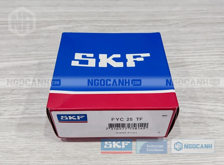 Gối đỡ SKF FYC 25 TF chính hãng phân phối bởi SKF Ngọc Anh - Đại lý ủy quyền SKF Gối đỡ SKF FYC 25 TF chính hãng phân phối bởi SKF Ngọc Anh - Đại lý ủy quyền SKF