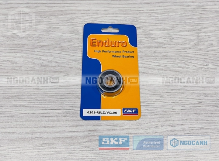 Vòng bi xe máy SKF 6201-RS1Z/VC106 chính hãng phân phối bởi SKF Ngọc Anh - Đại lý ủy quyền SKF Vòng bi xe máy SKF 6201-RS1Z/VC106 chính hãng phân phối bởi SKF Ngọc Anh - Đại lý ủy quyền SKF