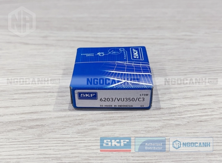 Vòng bi xe máy SKF 6203/VU350/C3 chính hãng phân phối bởi SKF Ngọc Anh - Đại lý ủy quyền SKF