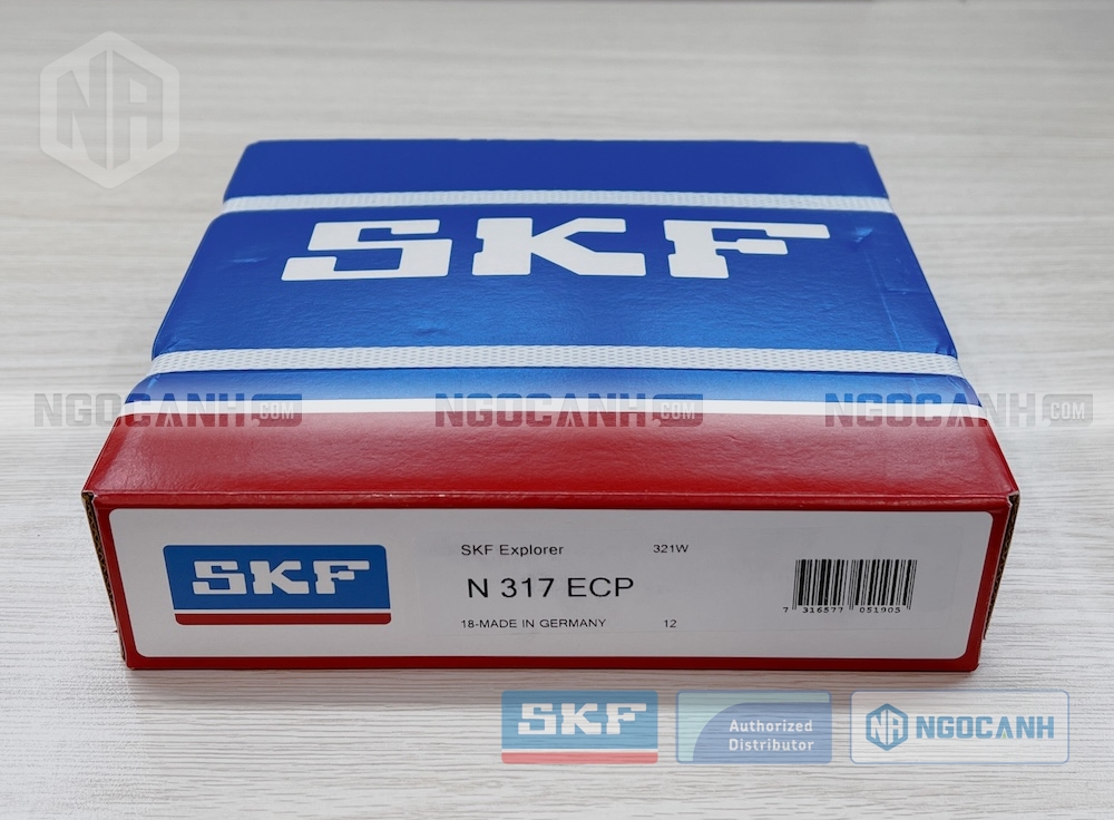 Vòng bi SKF N 317 ECP chính hãng, Đại lý ủy quyền vòng bi SKF