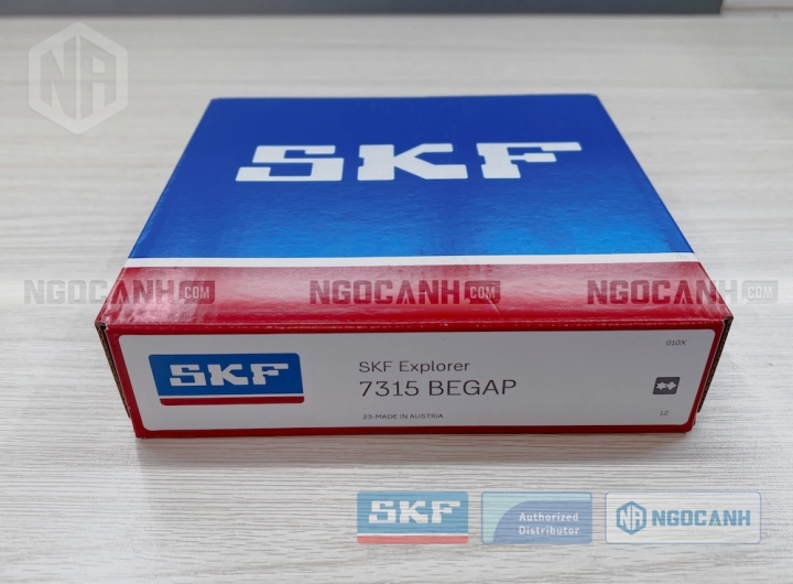 Vòng bi SKF 7315 BEGAP chính hãng phân phối bởi SKF Ngọc Anh - Đại lý ủy quyền SKF Vòng bi SKF 7315 BEGAP chính hãng phân phối bởi SKF Ngọc Anh - Đại lý ủy quyền SKF