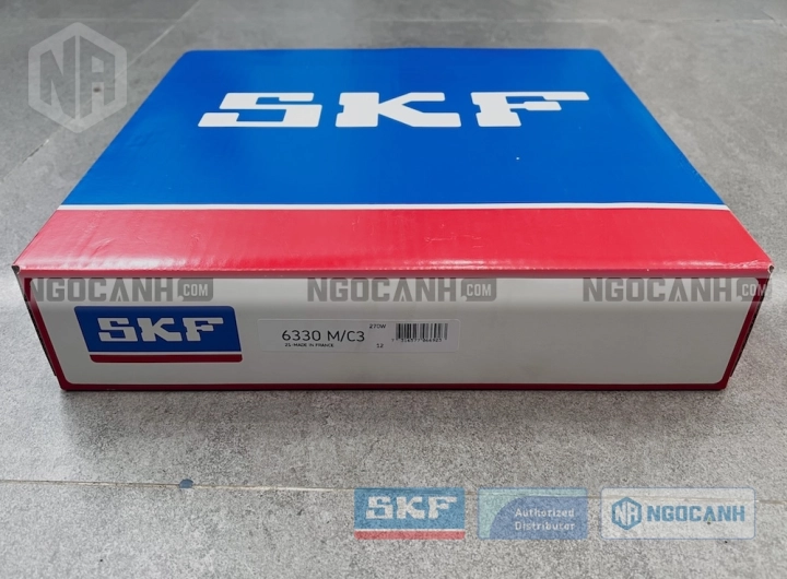 Vòng bi SKF 6330 M/C3 chính hãng phân phối bởi SKF Ngọc Anh - Đại lý ủy quyền SKF Vòng bi SKF 6330 M/C3 chính hãng phân phối bởi SKF Ngọc Anh - Đại lý ủy quyền SKF