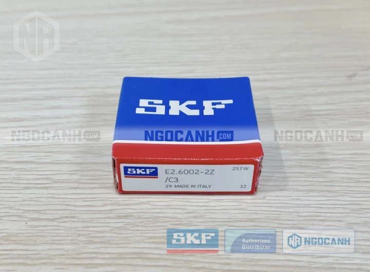 Vòng bi SKF E2.6002-2Z/C3 chính hãng phân phối bởi SKF Ngọc Anh - Đại lý ủy quyền SKF Vòng bi SKF E2.6002-2Z/C3 chính hãng phân phối bởi SKF Ngọc Anh - Đại lý ủy quyền SKF