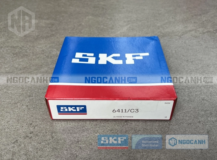 Vòng bi SKF 6411/C3 chính hãng phân phối bởi SKF Ngọc Anh - Đại lý ủy quyền SKF Vòng bi SKF 6411/C3 chính hãng phân phối bởi SKF Ngọc Anh - Đại lý ủy quyền SKF