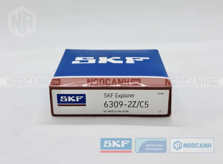 Vòng bi SKF 6309-2Z/C5 chính hãng phân phối bởi SKF Ngọc Anh - Đại lý ủy quyền SKF Vòng bi SKF 6309-2Z/C5 chính hãng phân phối bởi SKF Ngọc Anh - Đại lý ủy quyền SKF