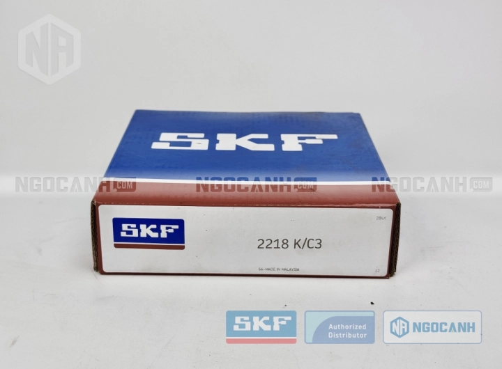 Vòng bi SKF 2218 K/C3 chính hãng phân phối bởi SKF Ngọc Anh - Đại lý ủy quyền SKF Vòng bi SKF 2218 K/C3 chính hãng phân phối bởi SKF Ngọc Anh - Đại lý ủy quyền SKF