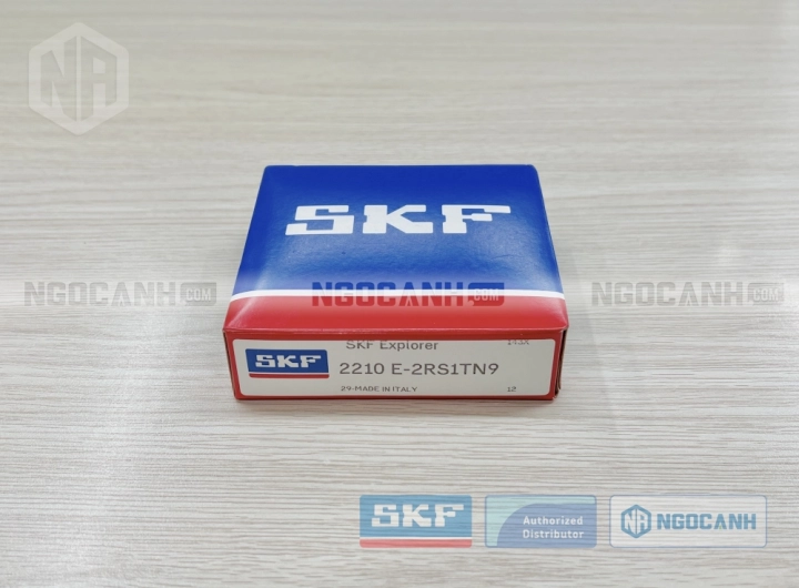 Vòng bi SKF 2210 E-2RS1TN9 chính hãng phân phối bởi SKF Ngọc Anh - Đại lý ủy quyền SKF Vòng bi SKF 2210 E-2RS1TN9 chính hãng phân phối bởi SKF Ngọc Anh - Đại lý ủy quyền SKF