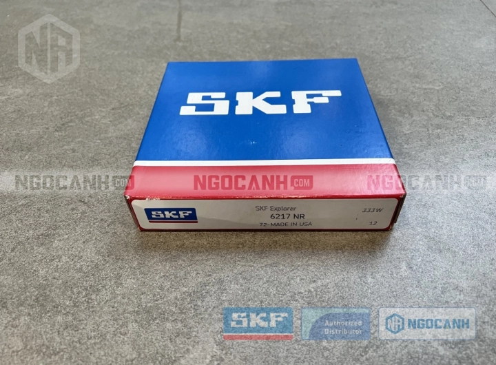 Vòng bi SKF 6217 NR chính hãng phân phối bởi SKF Ngọc Anh - Đại lý ủy quyền SKF Vòng bi SKF 6217 NR chính hãng phân phối bởi SKF Ngọc Anh - Đại lý ủy quyền SKF