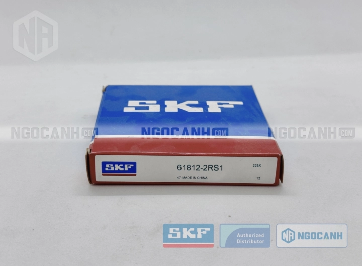 Vòng bi SKF 61812-2RS1 chính hãng phân phối bởi SKF Ngọc Anh - Đại lý ủy quyền SKF Vòng bi SKF 61812-2RS1 chính hãng phân phối bởi SKF Ngọc Anh - Đại lý ủy quyền SKF