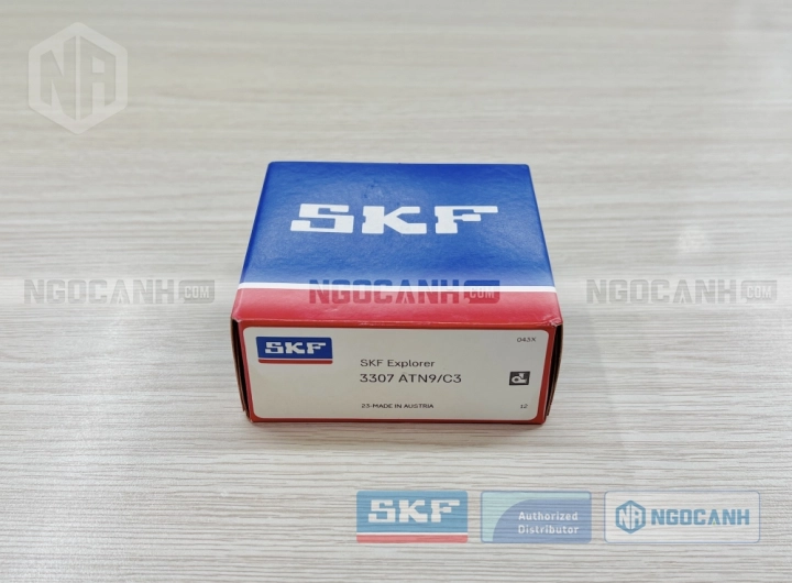 Vòng bi SKF 3307 ATN9/C3 chính hãng phân phối bởi SKF Ngọc Anh - Đại lý ủy quyền SKF Vòng bi SKF 3307 ATN9/C3 chính hãng phân phối bởi SKF Ngọc Anh - Đại lý ủy quyền SKF