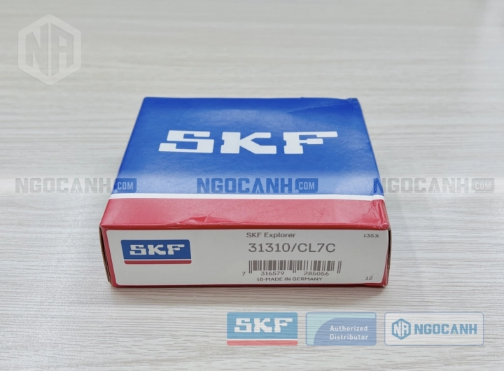 Vòng bi SKF 31310/CL7C chính hãng phân phối bởi SKF Ngọc Anh - Đại lý ủy quyền SKF Vòng bi SKF 31310/CL7C chính hãng phân phối bởi SKF Ngọc Anh - Đại lý ủy quyền SKF