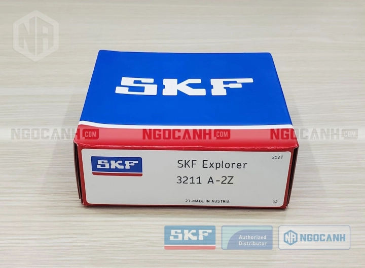 Vòng bi SKF 3211 A-2Z chính hãng phân phối bởi SKF Ngọc Anh - Đại lý ủy quyền SKF Vòng bi SKF 3211 A-2Z chính hãng phân phối bởi SKF Ngọc Anh - Đại lý ủy quyền SKF