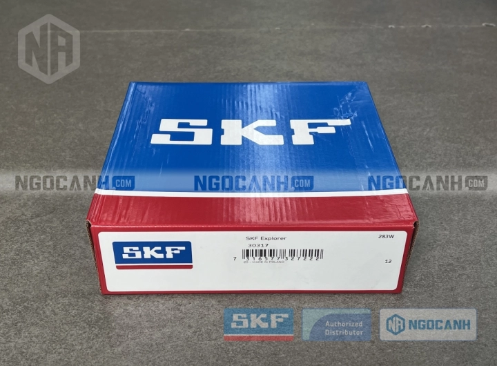 Vòng bi SKF 30317 chính hãng phân phối bởi SKF Ngọc Anh - Đại lý ủy quyền SKF Vòng bi SKF 30317 chính hãng phân phối bởi SKF Ngọc Anh - Đại lý ủy quyền SKF