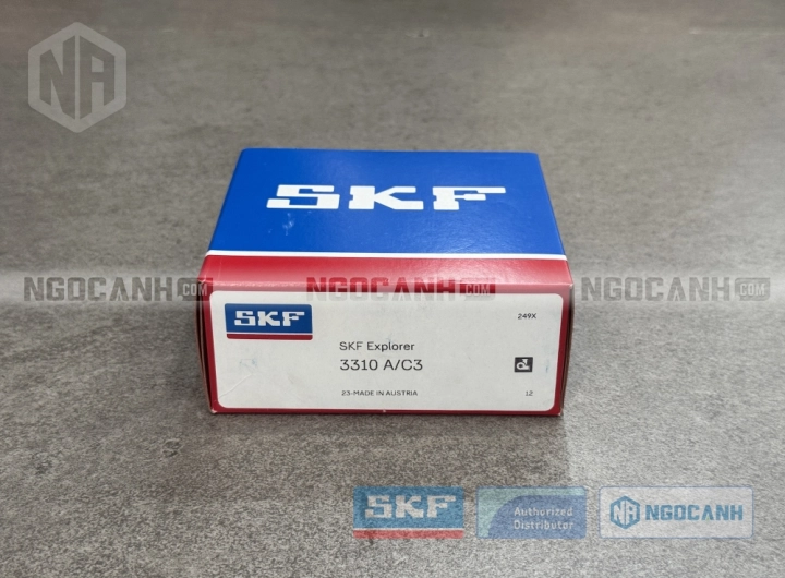 Vòng bi SKF 3310 A/C3 chính hãng phân phối bởi SKF Ngọc Anh - Đại lý ủy quyền SKF Vòng bi SKF 3310 A/C3 chính hãng phân phối bởi SKF Ngọc Anh - Đại lý ủy quyền SKF