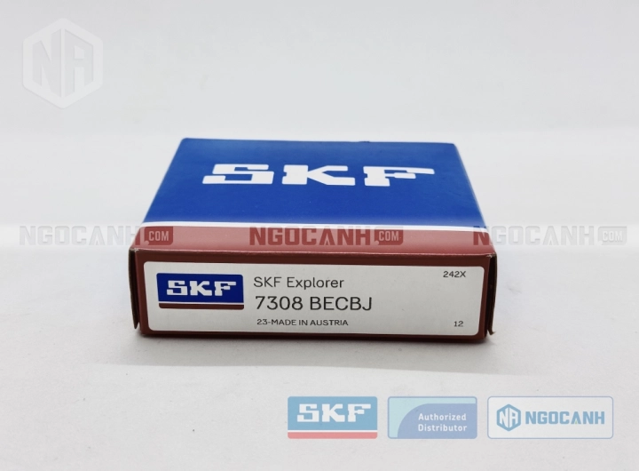Vòng bi SKF 7308 BECBJ chính hãng phân phối bởi SKF Ngọc Anh - Đại lý ủy quyền SKF Vòng bi SKF 7308 BECBJ chính hãng phân phối bởi SKF Ngọc Anh - Đại lý ủy quyền SKF