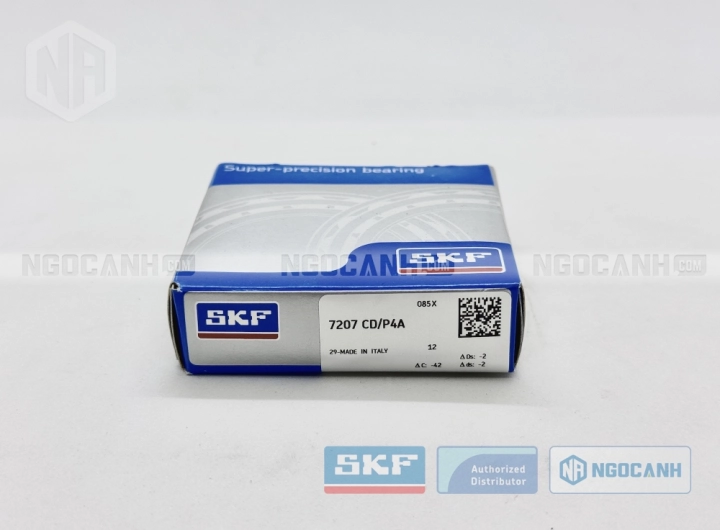 Vòng bi SKF 7207 CD/P4A chính hãng phân phối bởi SKF Ngọc Anh - Đại lý ủy quyền SKF Vòng bi SKF 7207 CD/P4A chính hãng phân phối bởi SKF Ngọc Anh - Đại lý ủy quyền SKF