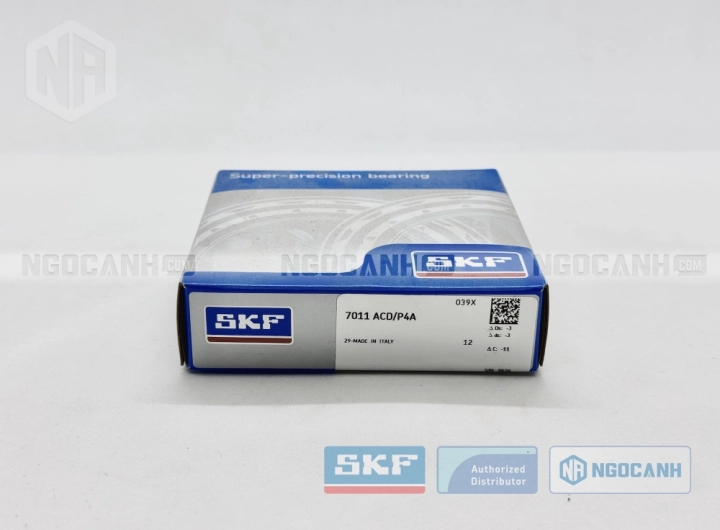 Vòng bi SKF 7011 ACD/P4A chính hãng phân phối bởi SKF Ngọc Anh - Đại lý ủy quyền SKF Vòng bi SKF 7011 ACD/P4A chính hãng phân phối bởi SKF Ngọc Anh - Đại lý ủy quyền SKF