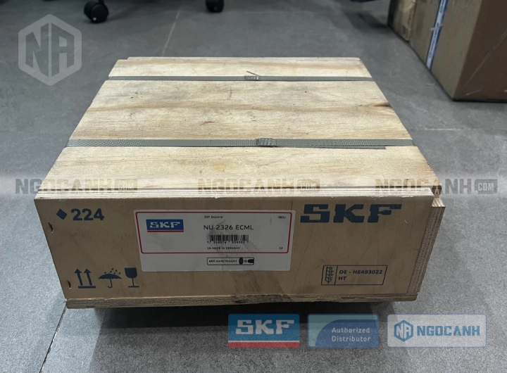 Vòng bi SKF NU 2326 ECML chính hãng phân phối bởi SKF Ngọc Anh - Đại lý ủy quyền SKF Vòng bi SKF NU 2326 ECML chính hãng phân phối bởi SKF Ngọc Anh - Đại lý ủy quyền SKF