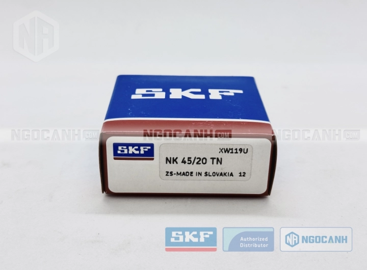 Vòng bi SKF NK 45/20 TN chính hãng phân phối bởi SKF Ngọc Anh - Đại lý ủy quyền SKF Vòng bi SKF NK 45/20 TN chính hãng phân phối bởi SKF Ngọc Anh - Đại lý ủy quyền SKF