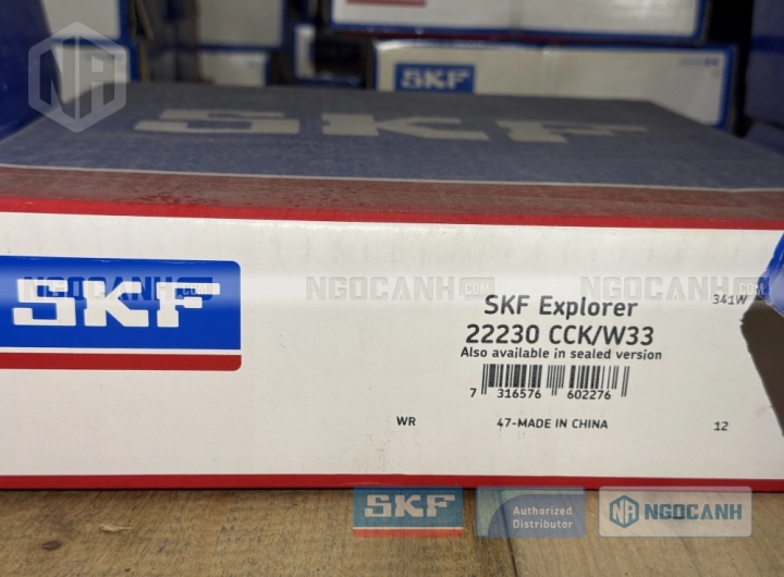 Vòng bi SKF 22230 CCK/W33 chính hãng phân phối bởi SKF Ngọc Anh - Đại lý ủy quyền SKF Vòng bi SKF 22230 CCK/W33 chính hãng phân phối bởi SKF Ngọc Anh - Đại lý ủy quyền SKF