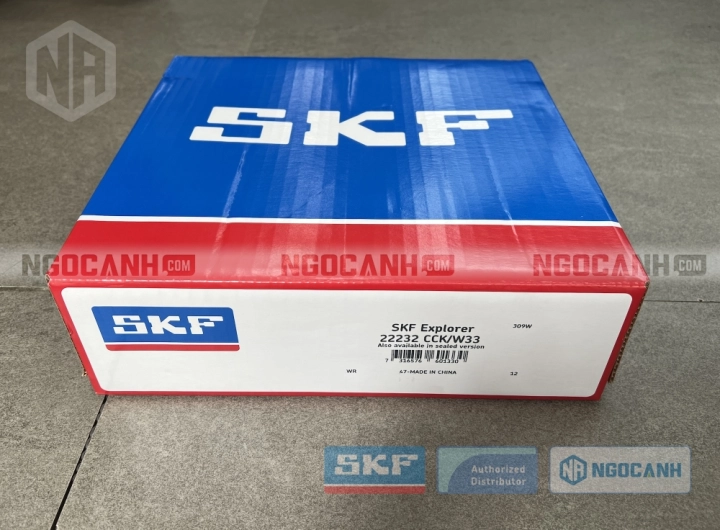 Vòng bi SKF 22232 CCK/W33 chính hãng phân phối bởi SKF Ngọc Anh - Đại lý ủy quyền SKF Vòng bi SKF 22232 CCK/W33 chính hãng phân phối bởi SKF Ngọc Anh - Đại lý ủy quyền SKF