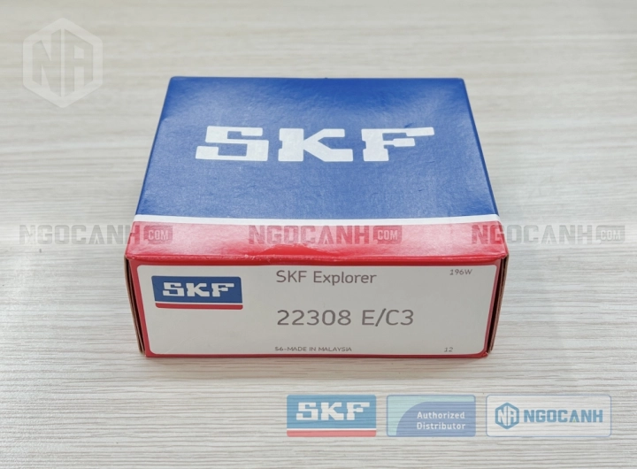 Vòng bi SKF 22308 E/C3 chính hãng phân phối bởi SKF Ngọc Anh - Đại lý ủy quyền SKF Vòng bi SKF 22308 E/C3 chính hãng phân phối bởi SKF Ngọc Anh - Đại lý ủy quyền SKF