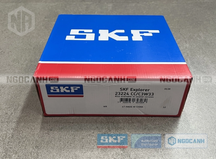 Vòng bi SKF 23224 CC/C3W33 chính hãng phân phối bởi SKF Ngọc Anh - Đại lý ủy quyền SKF Vòng bi SKF 23224 CC/C3W33 chính hãng phân phối bởi SKF Ngọc Anh - Đại lý ủy quyền SKF