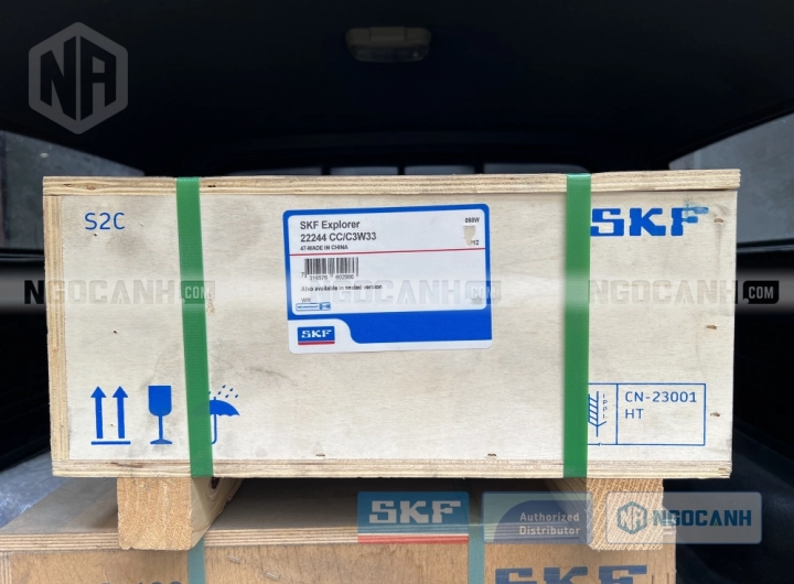 Vòng bi SKF 22244 CC/C3W33 chính hãng phân phối bởi SKF Ngọc Anh - Đại lý ủy quyền SKF Vòng bi SKF 22244 CC/C3W33 chính hãng phân phối bởi SKF Ngọc Anh - Đại lý ủy quyền SKF
