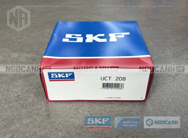 Gối đỡ SKF UCT 208 chính hãng phân phối bởi SKF Ngọc Anh - Đại lý ủy quyền SKF Gối đỡ SKF UCT 208 chính hãng phân phối bởi SKF Ngọc Anh - Đại lý ủy quyền SKF