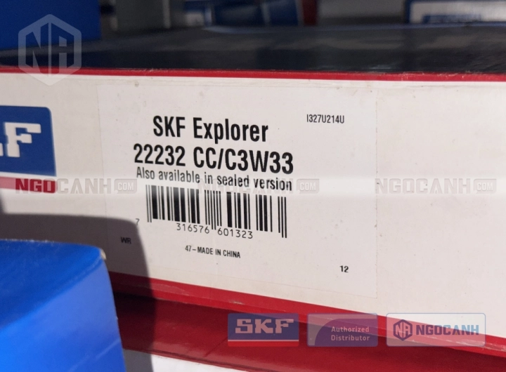 Vòng bi SKF 22232 CC/C3W33 chính hãng phân phối bởi SKF Ngọc Anh - Đại lý ủy quyền SKF Vòng bi SKF 22232 CC/C3W33 chính hãng phân phối bởi SKF Ngọc Anh - Đại lý ủy quyền SKF
