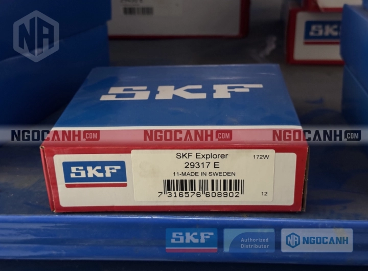 Vòng bi SKF 29317 E chính hãng phân phối bởi SKF Ngọc Anh - Đại lý ủy quyền SKF Vòng bi SKF 29317 E chính hãng phân phối bởi SKF Ngọc Anh - Đại lý ủy quyền SKF