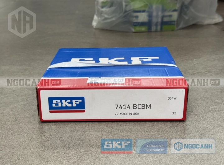 Vòng bi SKF 7414 BCBM chính hãng phân phối bởi SKF Ngọc Anh - Đại lý ủy quyền SKF Vòng bi SKF 7414 BCBM chính hãng phân phối bởi SKF Ngọc Anh - Đại lý ủy quyền SKF