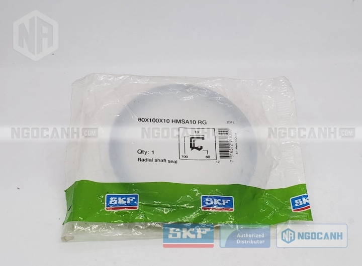 Phớt 80x100x10 HMSA10 RG