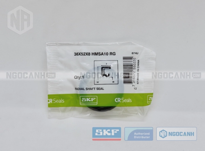 Phớt 38X52X8 HMSA10 RG - Phớt chặn dầu SKF chính hãng