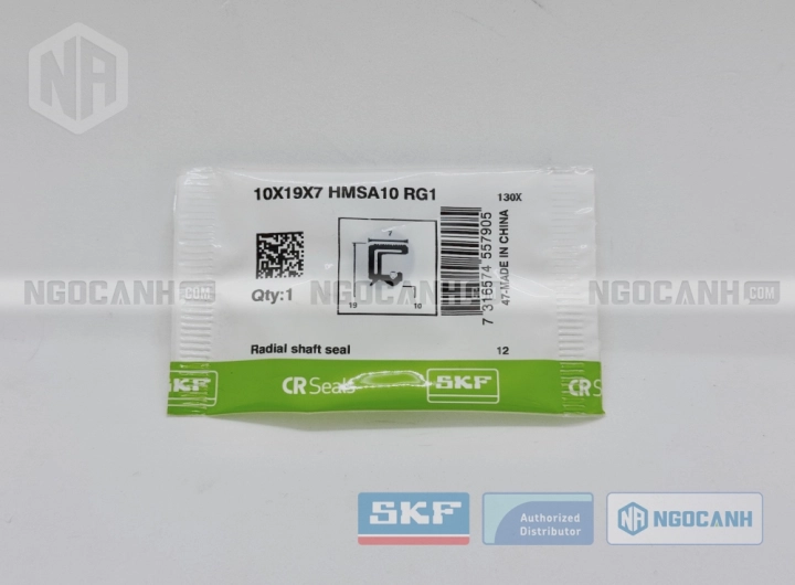 Phớt chặn dầu SKF 10X19X7 HMSA10 RG1