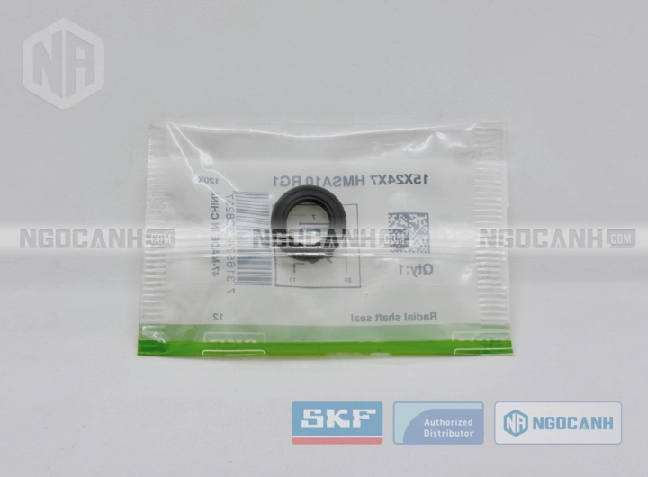 Phớt chặn dầu SKF 15X24X7 HMSA10 RG1