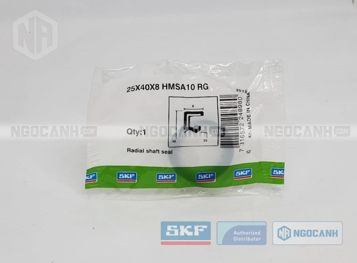 Phớt 25x40x8 HMSA10 RG