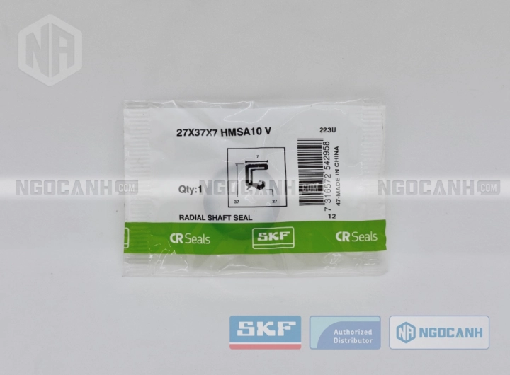 Phớt 27X37X7 HMSA10 V - Phớt chặn dầu SKF chính hãng