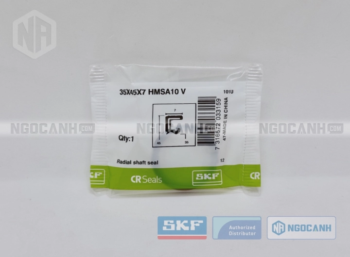 Phớt 35X45X7 HMSA10 V - Phớt chặn dầu SKF chính hãng