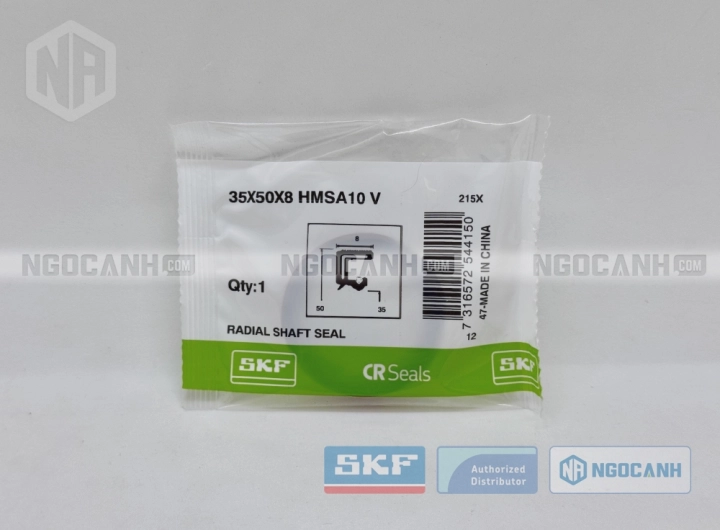Phớt 35X50X8 HMSA10 V - Phớt chặn dầu SKF chính hãng