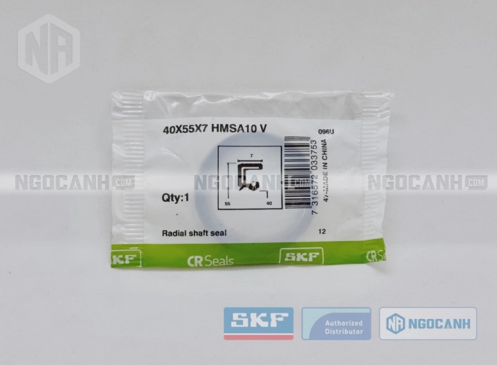Phớt 40X55X7 HMSA10 V - Phớt chặn dầu SKF chính hãng