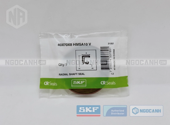 Phớt 40X70X8 HMSA10 V - Phớt chặn dầu SKF chính hãng