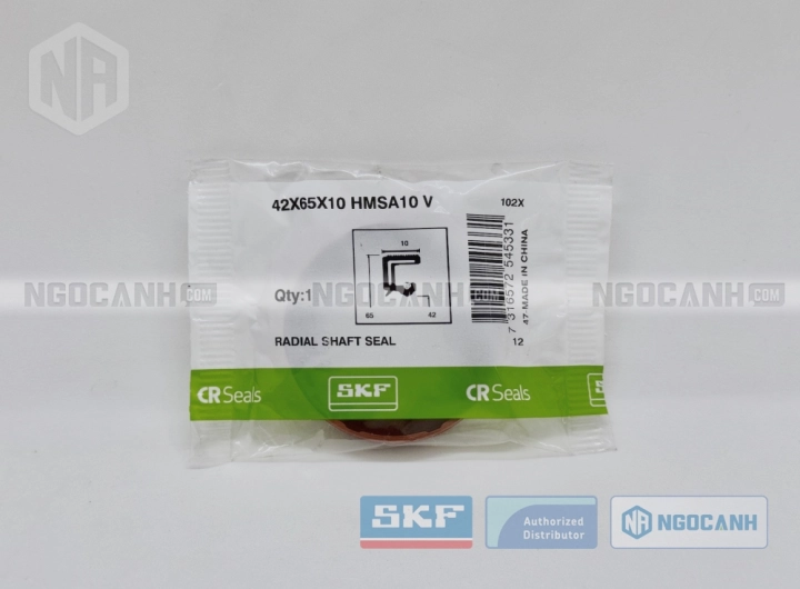 Phớt 42X65X10 HMSA10 V - Phớt chặn dầu SKF chính hãng