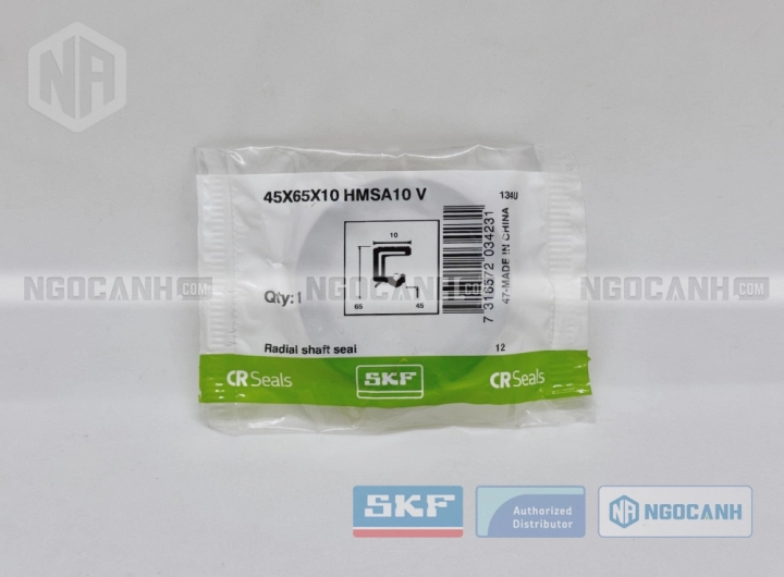 Phớt 45X65X10 HMSA10 V - Phớt chặn dầu SKF chính hãng