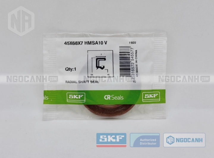 Phớt 45X68X7 HMSA10 V - Phớt chặn dầu SKF chính hãng