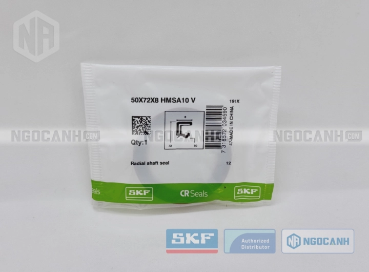 Phớt 50X72X8 HMSA10 V - Phớt chặn dầu SKF chính hãng