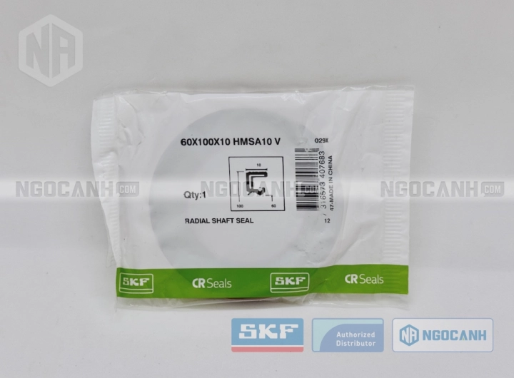 Phớt 60X100X10 HMSA10 V - Phớt chặn dầu SKF chính hãng