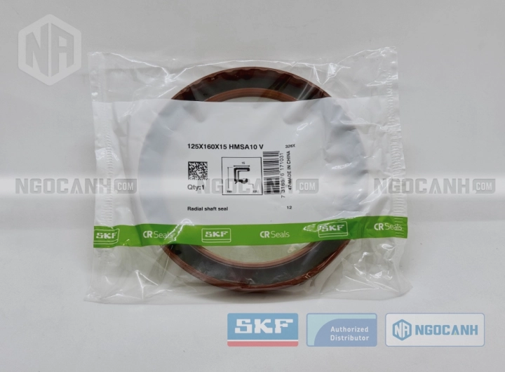 Phớt 125X160X15 HMSA10 V - Phớt chặn dầu SKF chính hãng